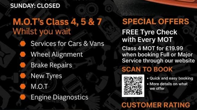 A.A TYRES & AUTOCENTRE LTD - Garages in hebden bridge