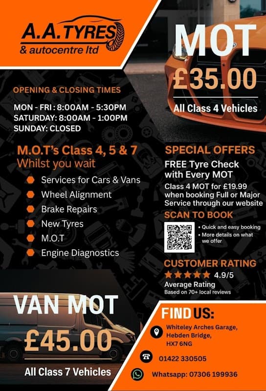 A.A TYRES & AUTOCENTRE LTD