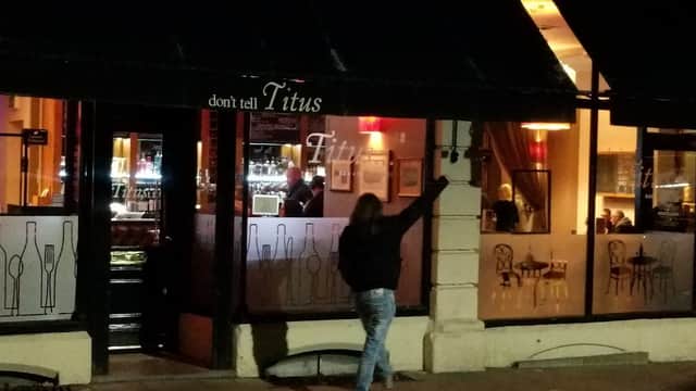 Food & drink at Don't Tell Titus in shipley