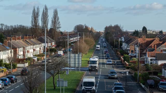 Bus Stop at Hessle Boothferry Road - Bus Stops in hessle