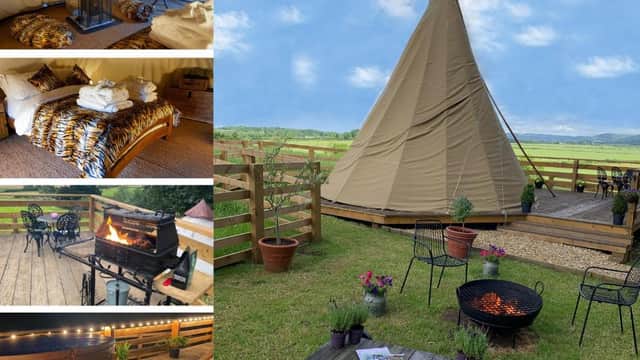 Burtree Country House and Retreat Tipi - Glamping in thirkleby