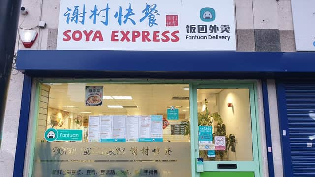 Dining at Soya Express in sheffield
