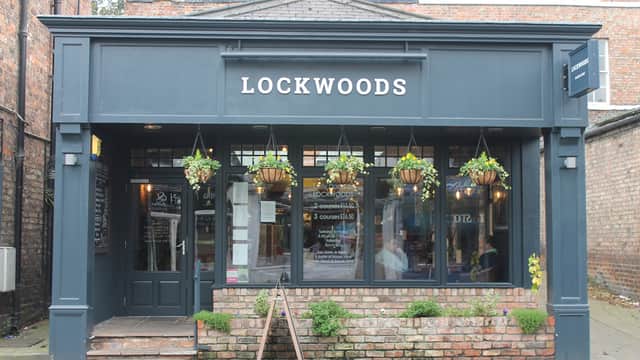 Dining at Lockwoods in ripon