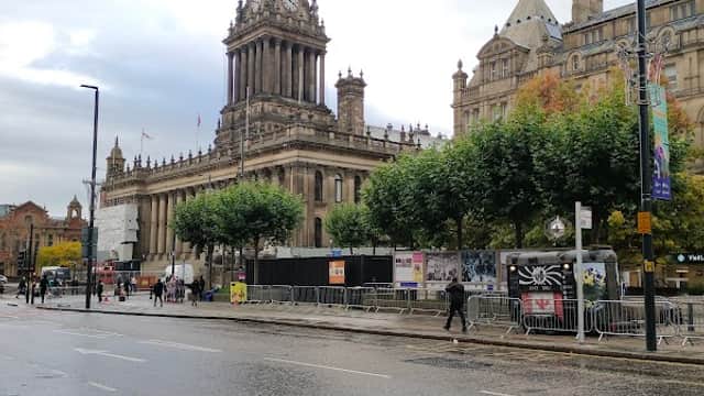 Bus Stop at Civic L - Bus Stops in leeds
