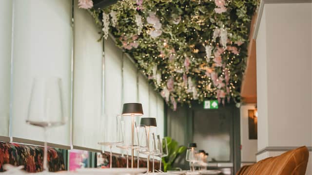 Dining at Bazaar Restaurant in middlesbrough
