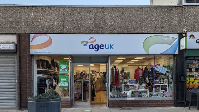 Age UK - Charity Shops in redcar