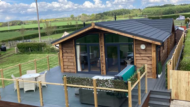 Accommodation at Dalby Forest luxury lodge in dalby forest