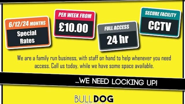 Bulldog storage limited - Self Storage in market weighton