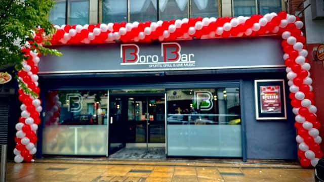Food & drink at Boro Bar in middlesbrough