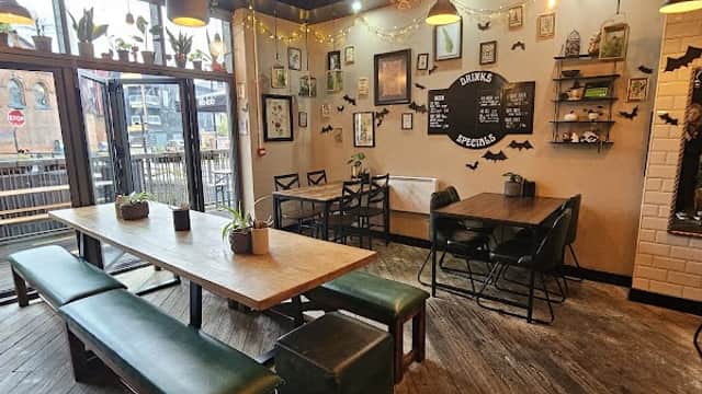 Dining at Groke Coffee in sheffield