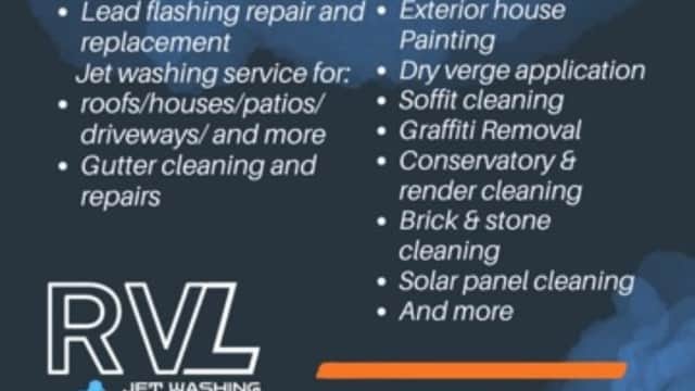 RVL pressure washing service - Roofers in brighouse