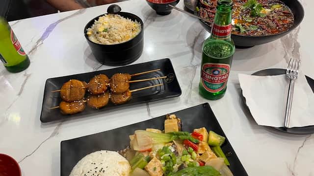 Dining at Napoleons Restaurant and KTV in sheffield