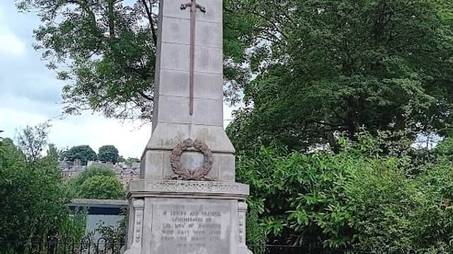 Haworth War Memorial - War Memorials in cross roads