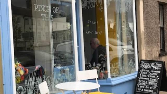 Dining at Pinch of This in bedale