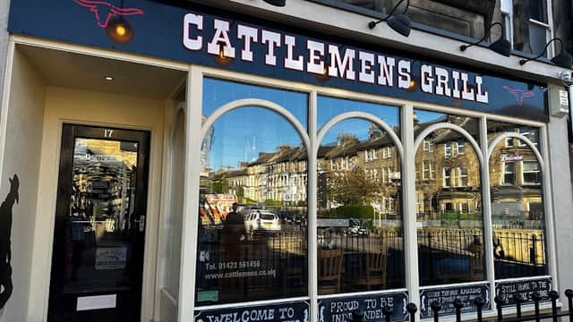 Dining at Cattlemen's Grill in harrogate