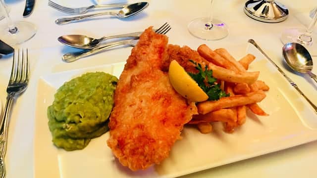 Dining at The Trinity Restaurant in bridlington