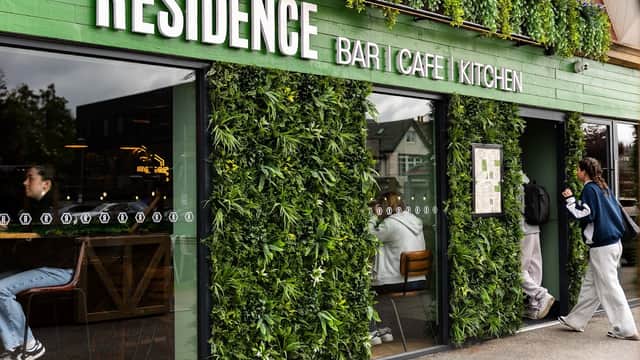 Dining at Residence Cafe Bar Moortown in moortown