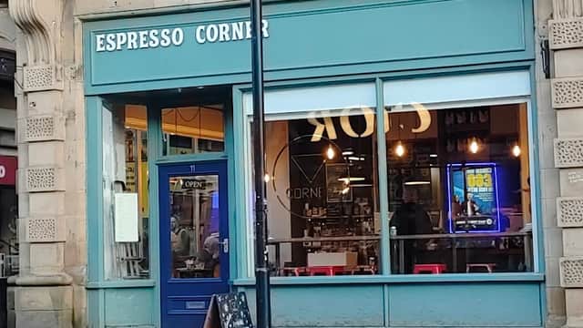 Cafe Espresso Corner in huddersfield