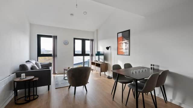 Accommodation at Beautiful 2 bedroom apartment in a converted mill in leeds