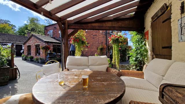 Dining at The Goodmanham Arms in market weighton