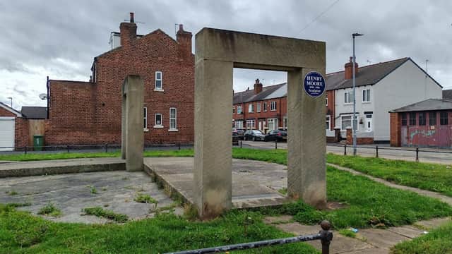Henry Moore Birth Place - Moore Square - Historic Site in castleford