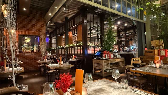 Dining at Ponti's Italian Kitchen in bolsterstone ewden village