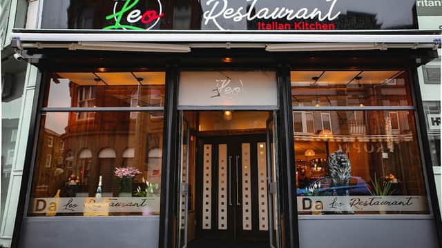 Dining at Da Leo Italian Restaurant & Pizza in doncaster