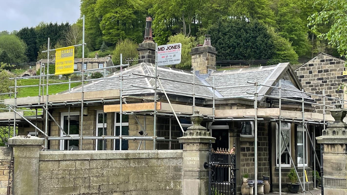 m d jones roofing and building limited