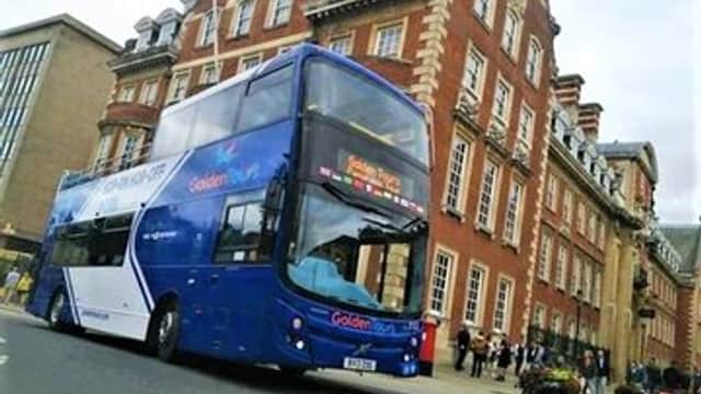 Golden Tours York Hop-on Hop-off Open Top Bus Tour with Audio Guide in york