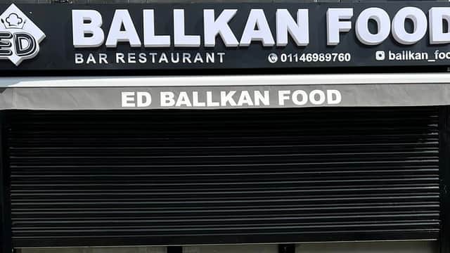 Dining at ED Ballkan Food in nether edge