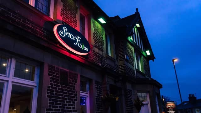 Dining at Spice Fusion Restaurant in holme valley