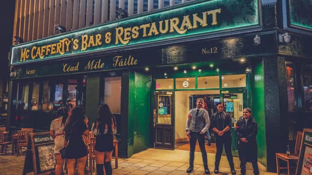 Food & drink at Mccaffertys Bar & Restaurant in halifax