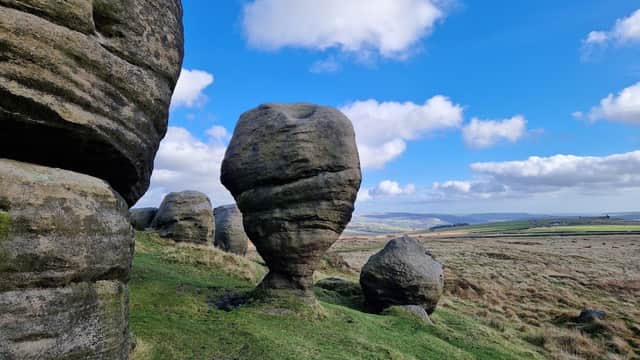 Bridestone Moor Trig Point - Monuments in todmorden