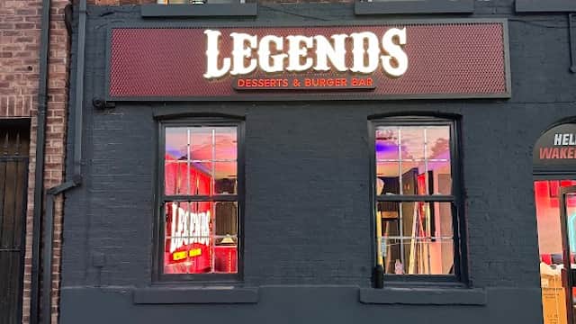 Legends Desserts & Burger Bar Wakefield - Takeaway in wakefield