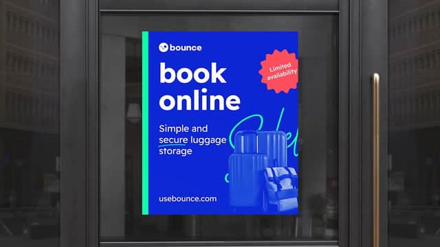 Bounce Luggage Storage - Near Harrogate Station - Self Storage in harrogate