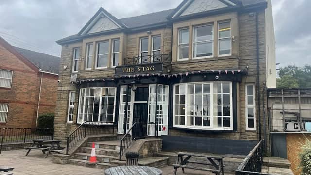 Food & drink at The Stag Inn woodhouse in woodhouse