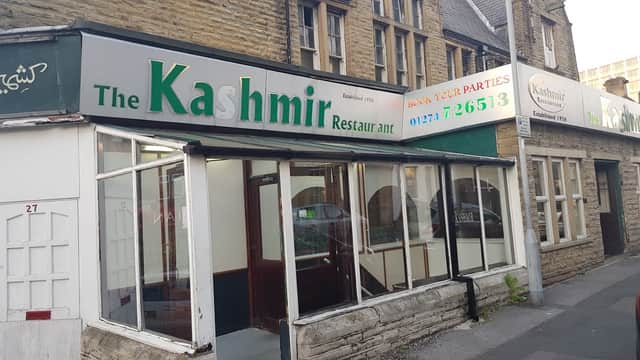 Dining at The Kashmir Restaurant in bradford