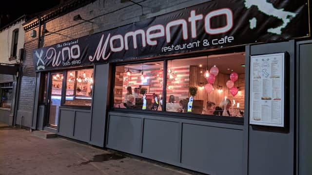 Dining at Uno Momento in northallerton