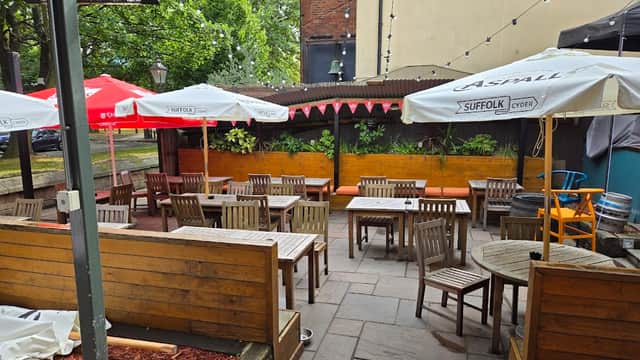 Dining at Lamb And Flag in hunslet