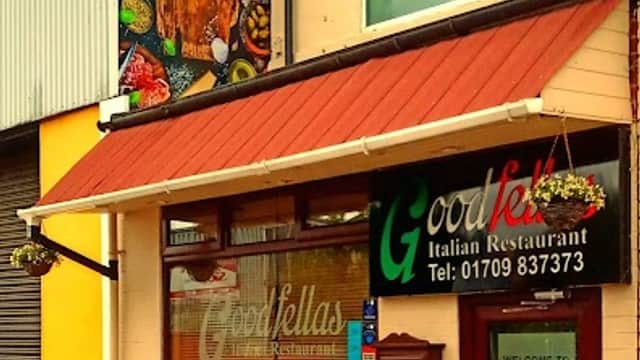 Dining at Goodfellas Restaurant in rotherham