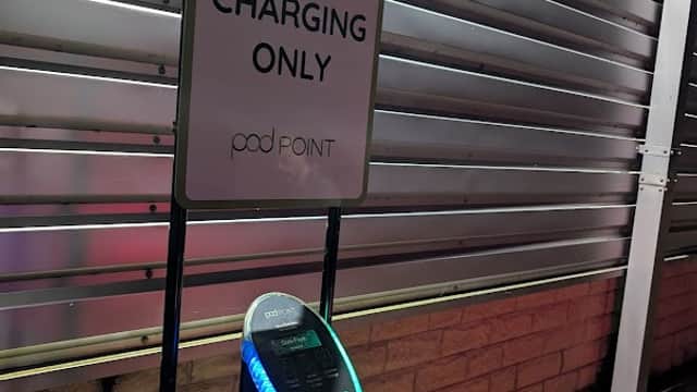 Pod Point Charging Station - EV Charging in skipton