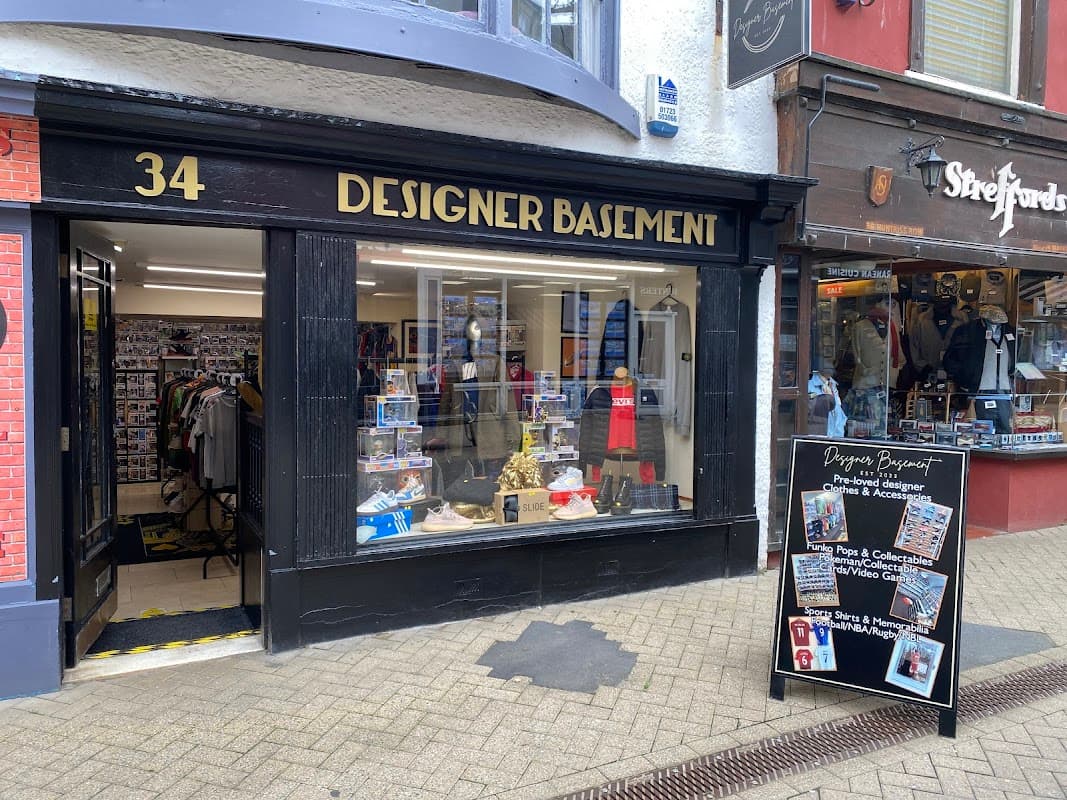 Designer Basement Clothing