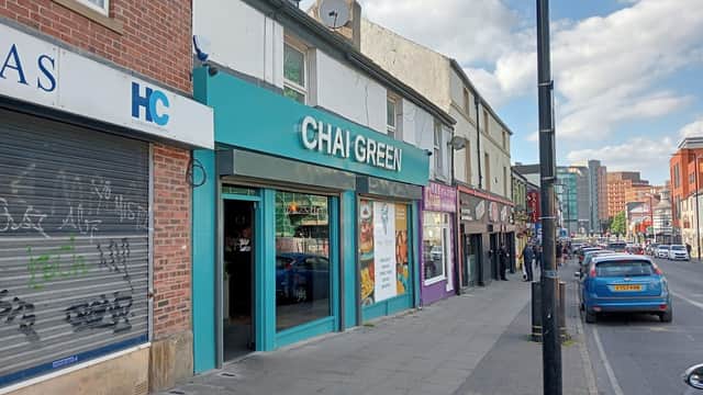 Dining at CHAI GREEN in sheffield