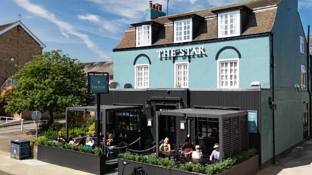 Dining at The Star in filey