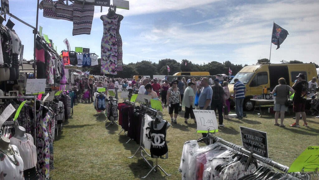 car boot market Strawberry fields